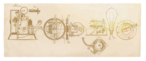 Google Doodle dedicated to Edison