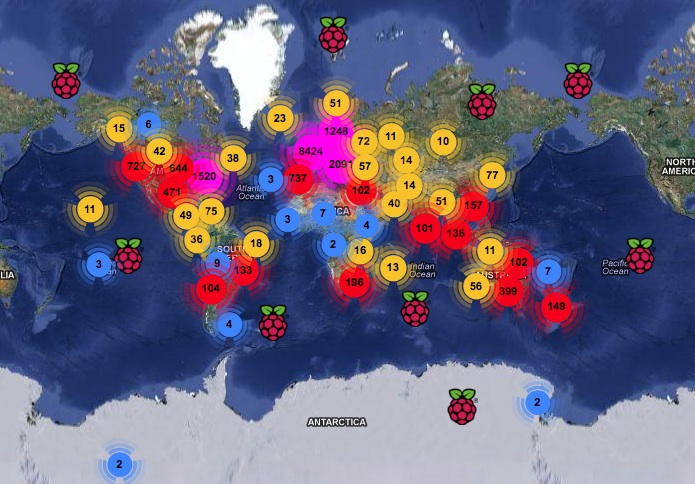 rastrack raspberry pi